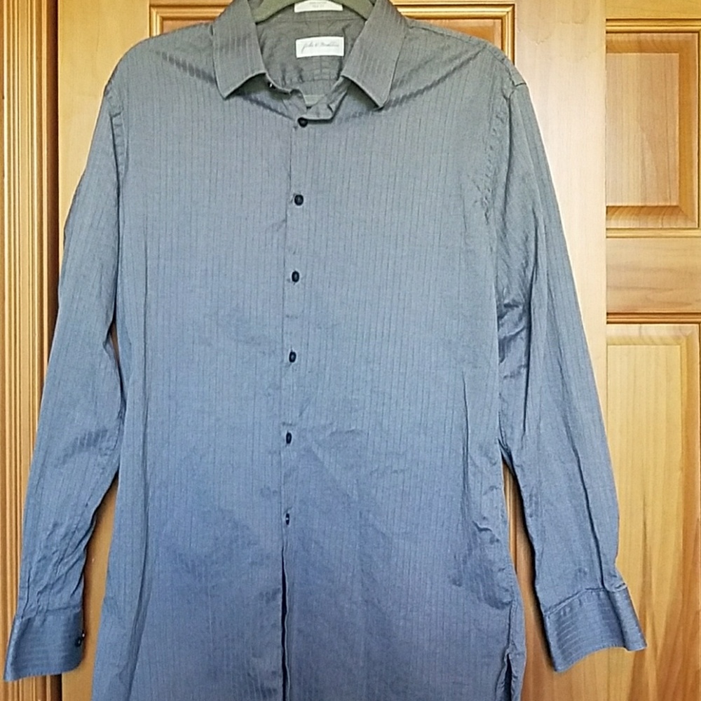 Gray Men's Dress Shirt
